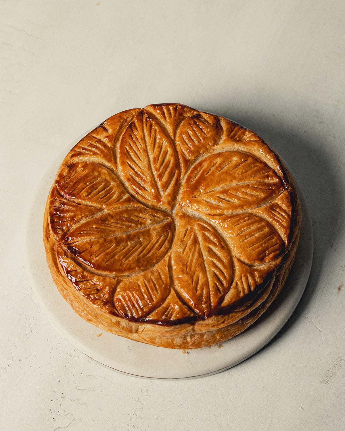 Galette des rois frangipane noix & dule de leche (6-8 personnes)