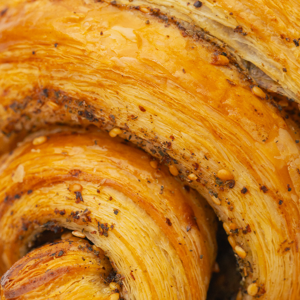 Croissant zaatar Belén Bakery & Café