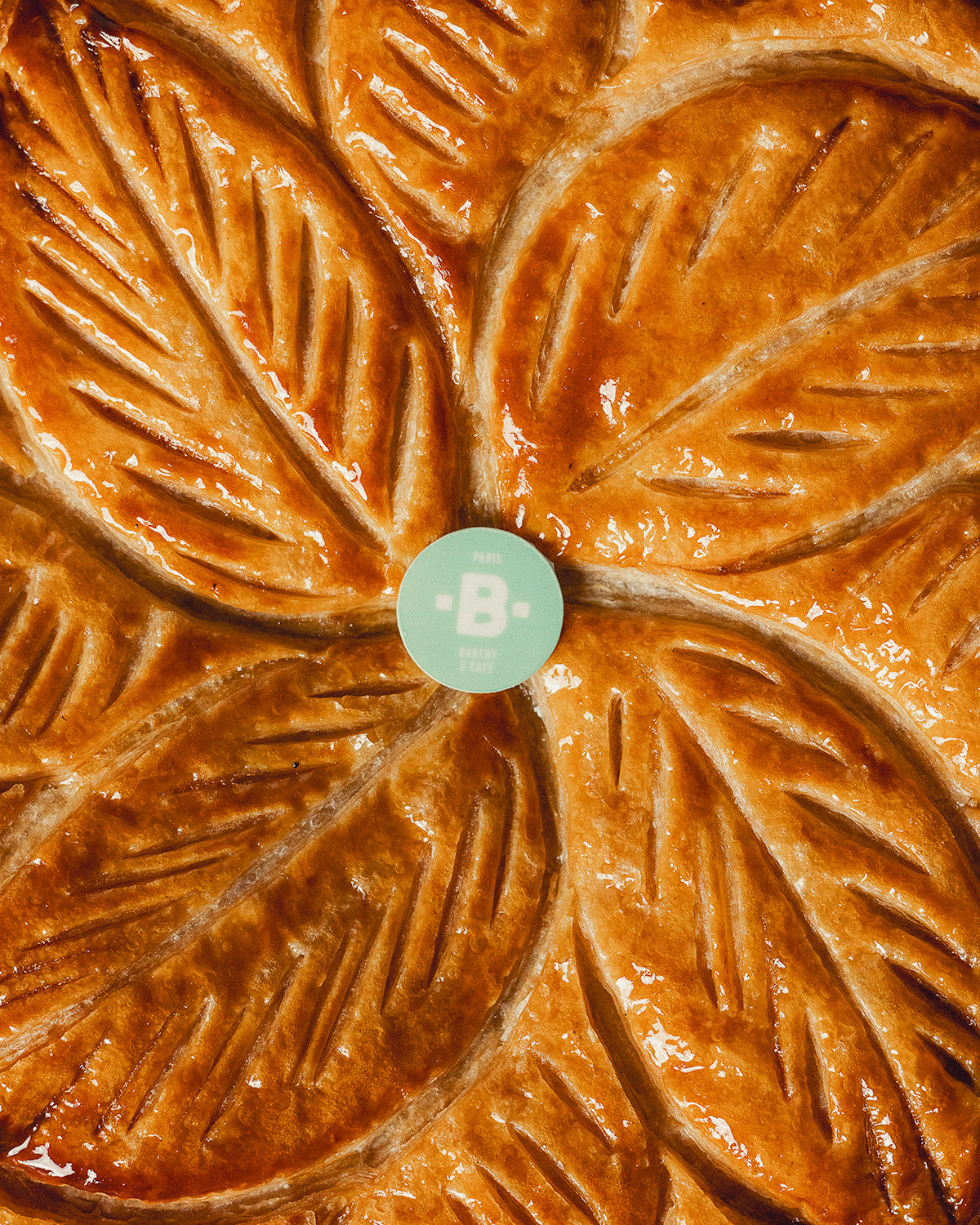 Galette des rois frangipane noix & dule de leche (6-8 personnes)